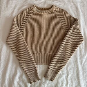 Kith Ribbed Knit Sweater - Tan